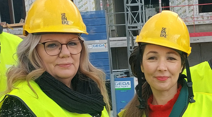 Åsa-Märta Sjöström och Karolina Berglund.