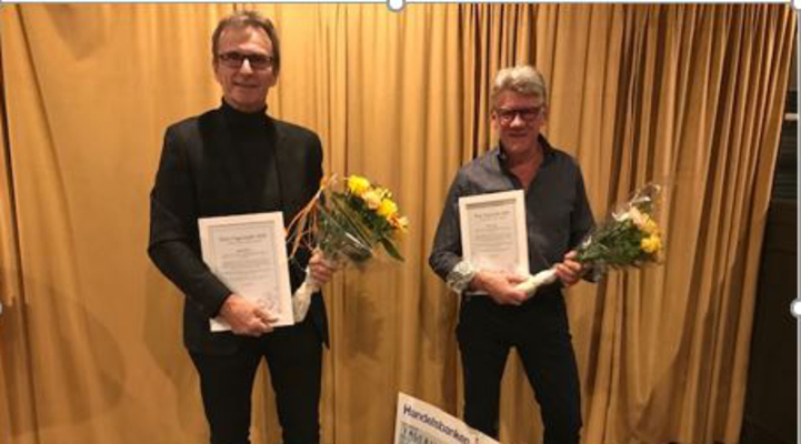 Årets Fagerstabor 2020, Bengt Eriksson och Björn Furulind för deras arbete med Fagersta cykelpark.